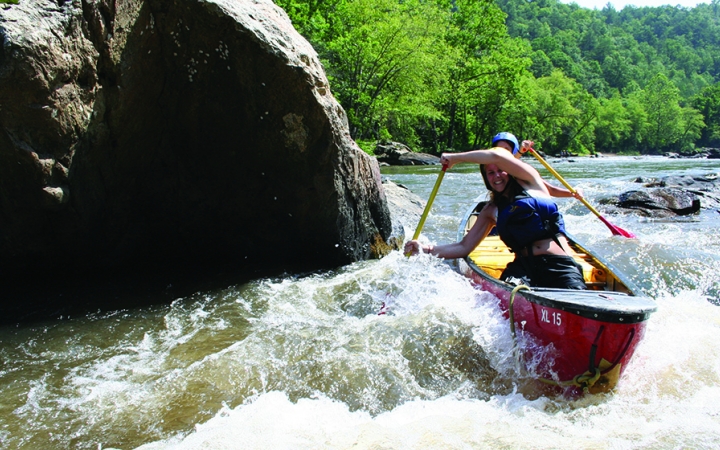 canoeing program in north carolina